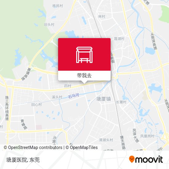 塘厦医院地图