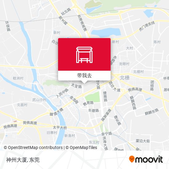 神州大厦地图