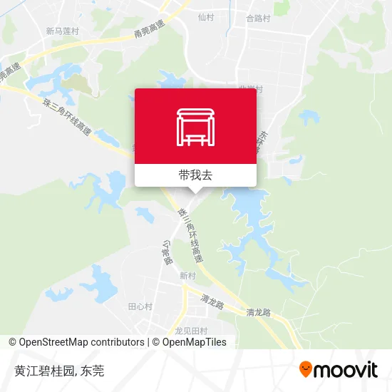 黄江碧桂园地图