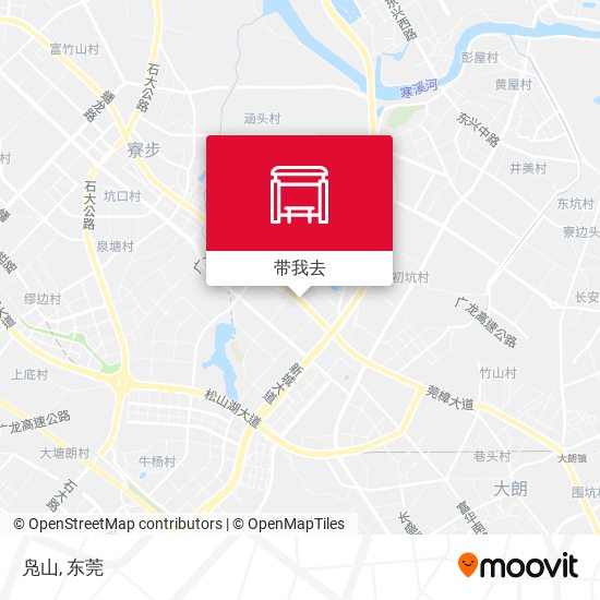 凫山地图