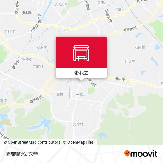 嘉荣商场地图