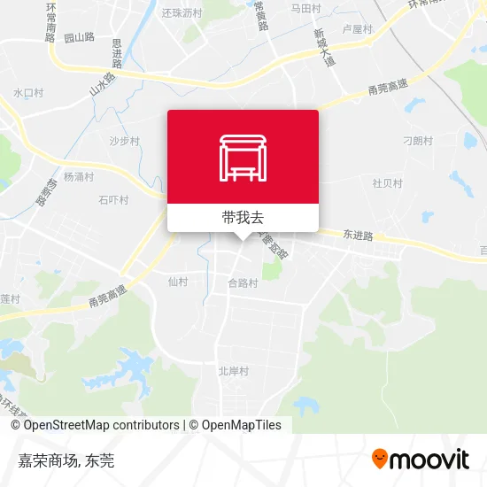 嘉荣商场地图