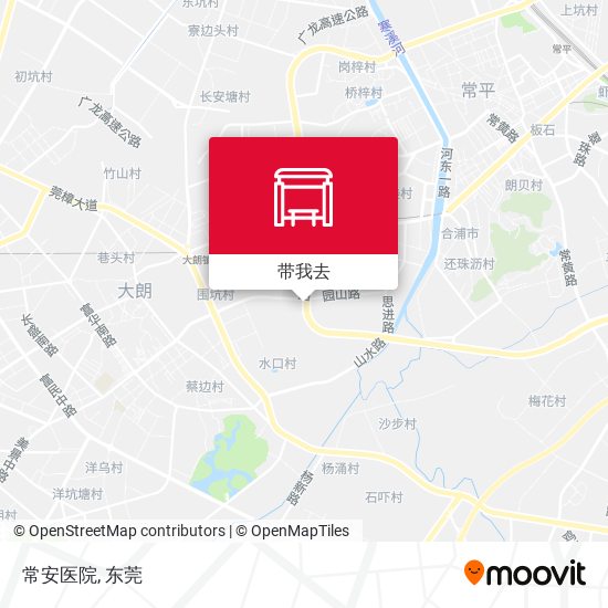 常安医院地图