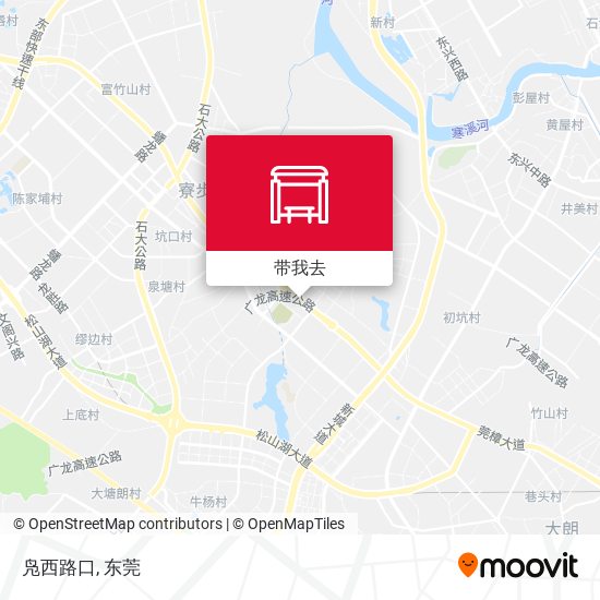 凫西路口地图