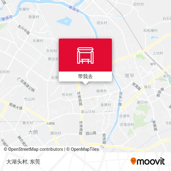 大湖头村地图
