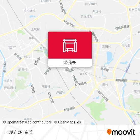 土塘市场地图