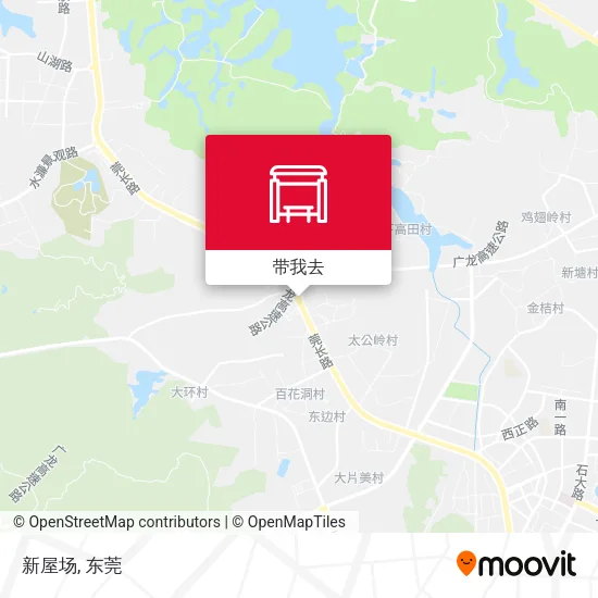 新屋场地图