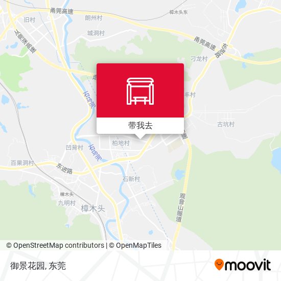 御景花园地图