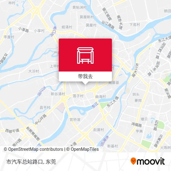 市汽车总站路口地图