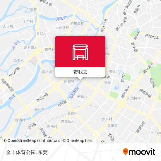 金丰体育公园地图