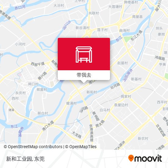 新和工业园地图