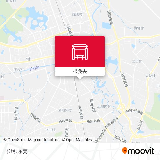 长埔地图