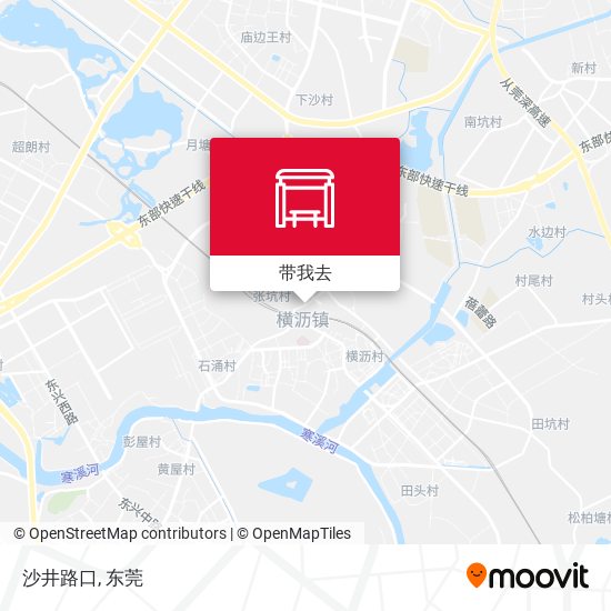 沙井路口地图