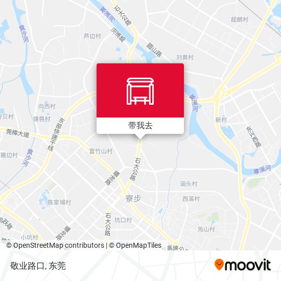 敬业路口地图