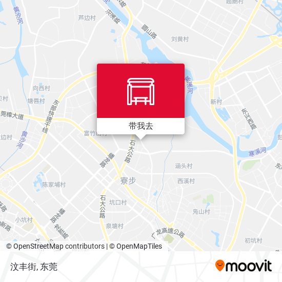 汶丰街地图