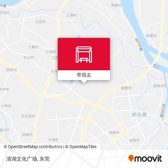 清湖文化广场地图