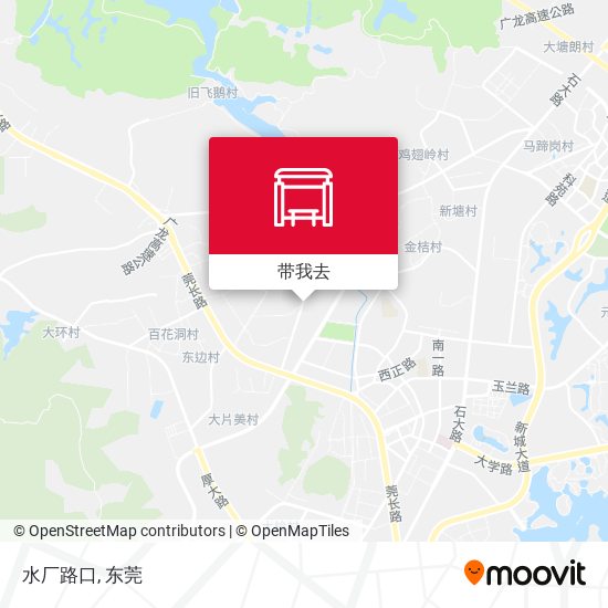 水厂路口地图