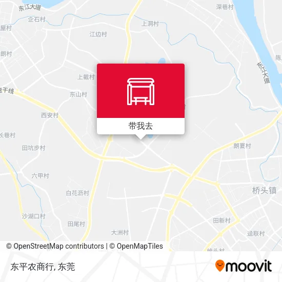 东平农商行地图