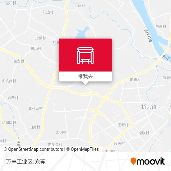 万丰工业区地图