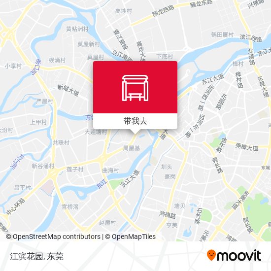 江滨花园地图