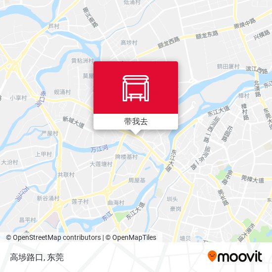 高埗路口地图