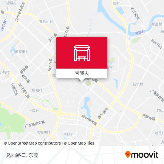 凫西路口地图