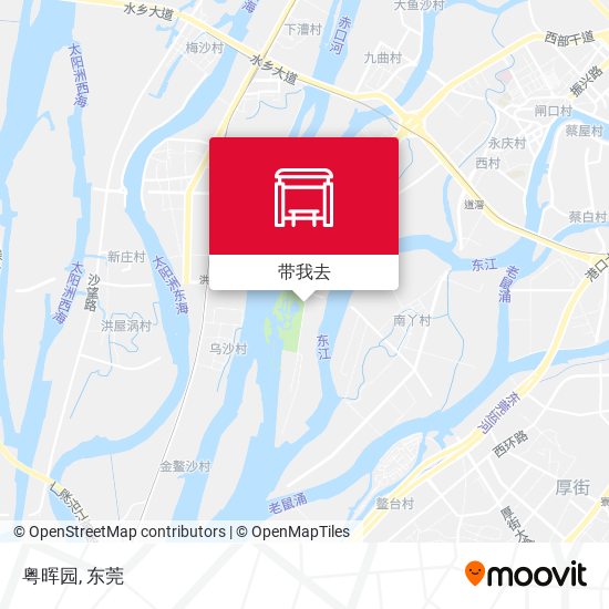 粤晖园地图