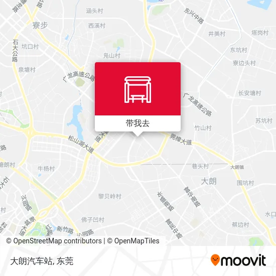 大朗汽车站地图