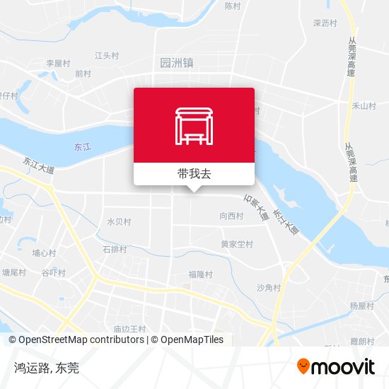 鸿运路地图