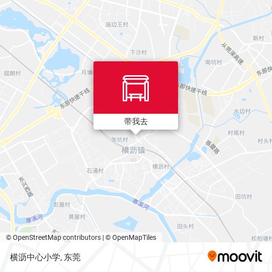 横沥中心小学地图