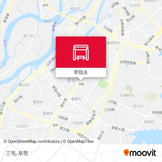 三屯地图