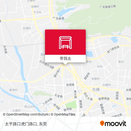 太平路口虎门路口地图