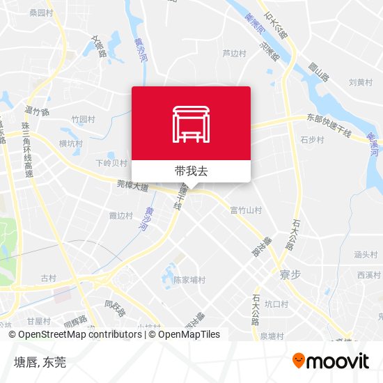 塘唇地图
