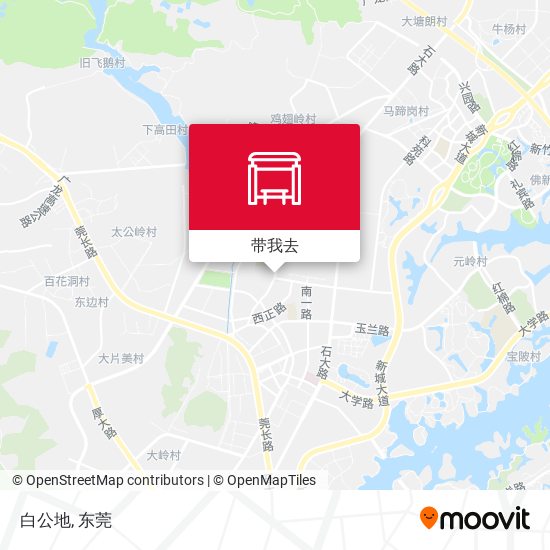 白公地地图