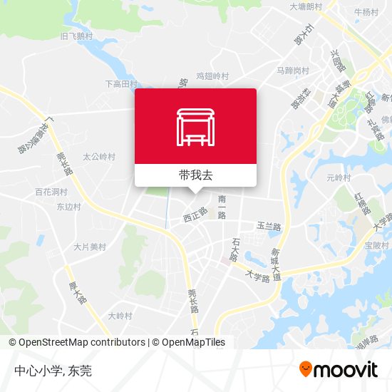 中心小学地图