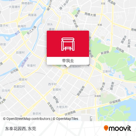 东泰花园西地图