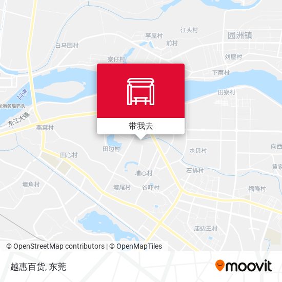 越惠百货地图