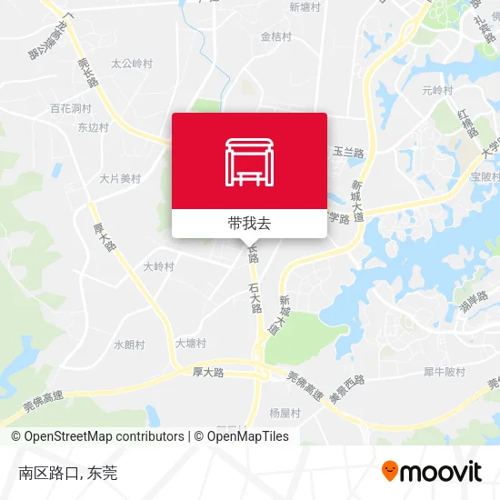 南区路口地图
