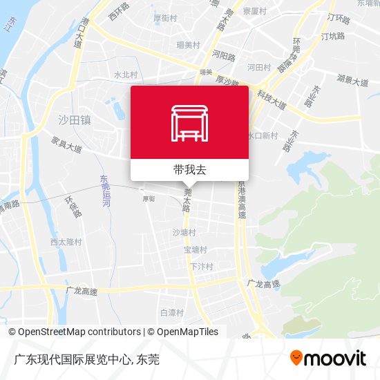 广东现代国际展览中心地图
