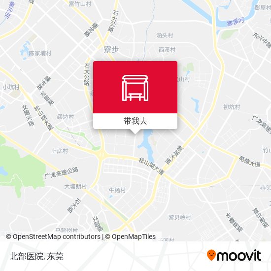 北部医院地图