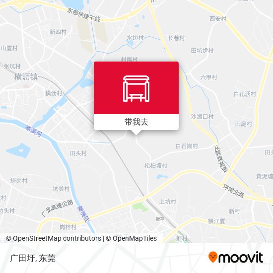 广田圩地图
