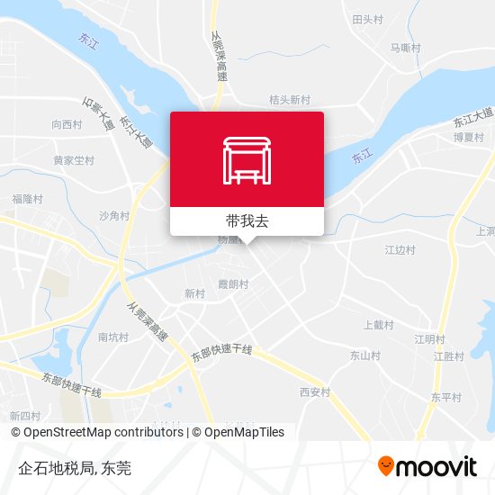 企石地税局地图