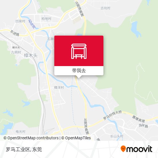 罗马工业区地图