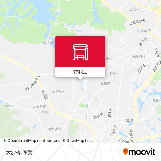 大沙桥地图