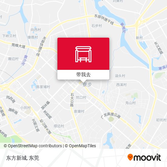 东方新城地图