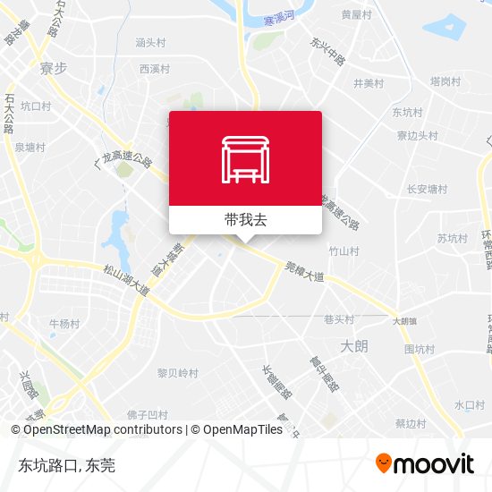 东坑路口地图
