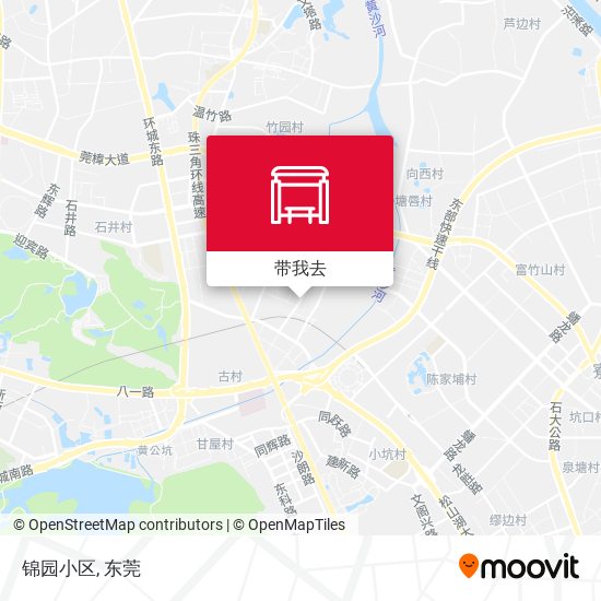 锦园小区地图