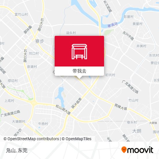 凫山地图