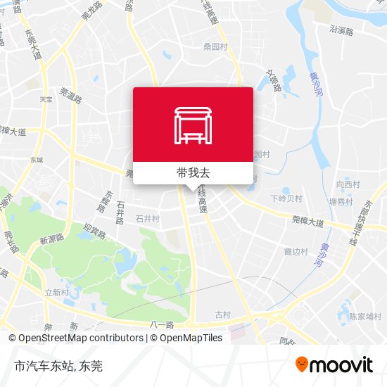 市汽车东站地图