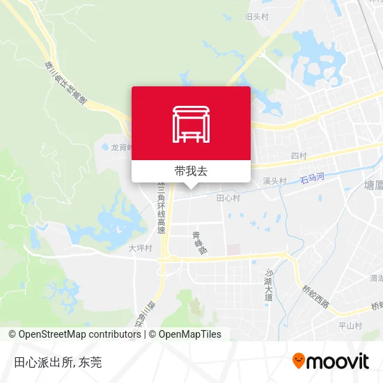 田心派出所地图